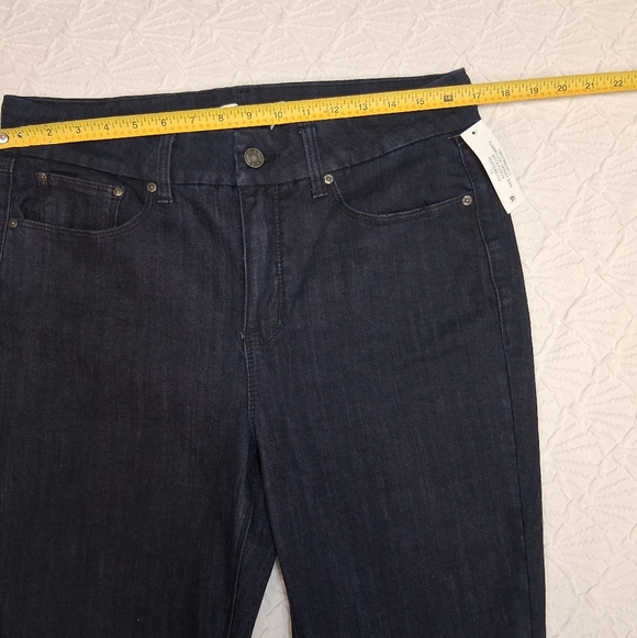 Seven 7 New Jeans High-Rise Skinny Jeans in Dark Indigo - Picture 12 of 16